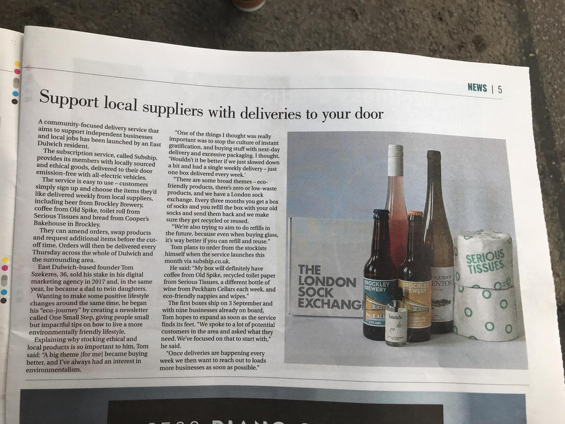 The Dulwich Diverter (and Peckham Peculiar) delivered free with Subship orders